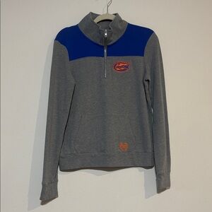 PINK gators 🐊 Quarter Zip Hoodie size small (PINK runs SLIGHTLY bigger)